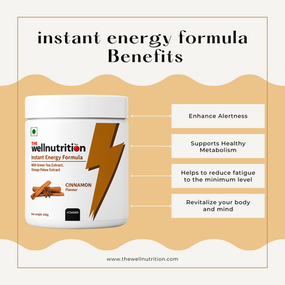 Instant Energy Formula — Natural Metabolism & Weight Support (100 gm)